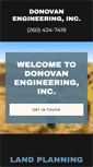 Mobile Screenshot of donovan-eng.com